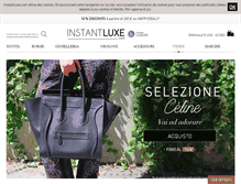 Tablet Screenshot of instantluxe.it